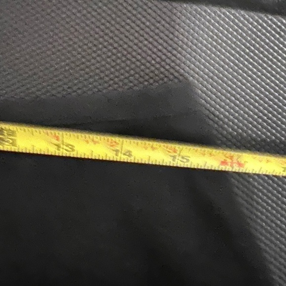 Vintage Talbots Skirt sz 10 Petite Black Linen Floral Cutouts Eyelet A Line Midi - Picture 6 of 7